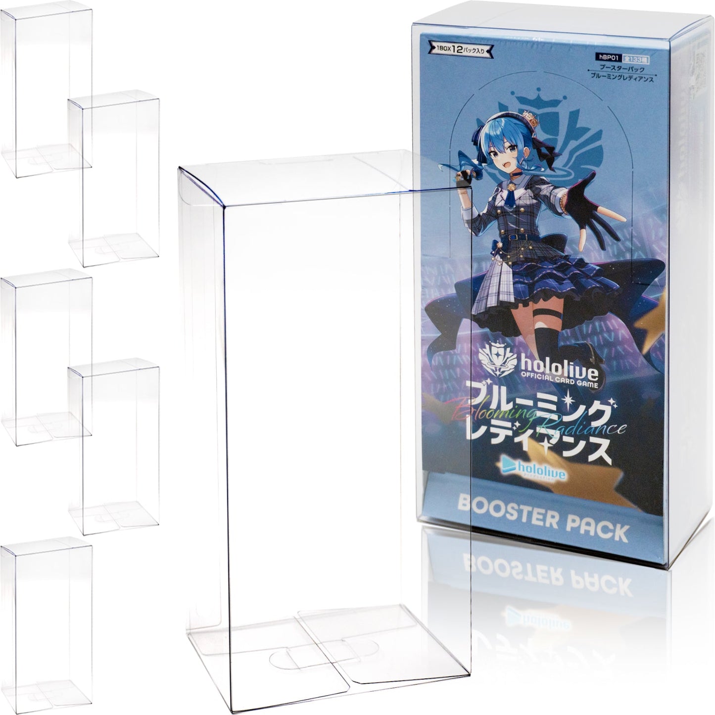 Boxx Guardian ホロライブオフィシャルカードゲーム用 BOXローダー ブースター12パックBOX サイズEYESRAIL アイズレイル 未開封 BOX ケース 保管 保存 コンテナ ホロライブ オフィシャル カードゲーム ローダー UVカット