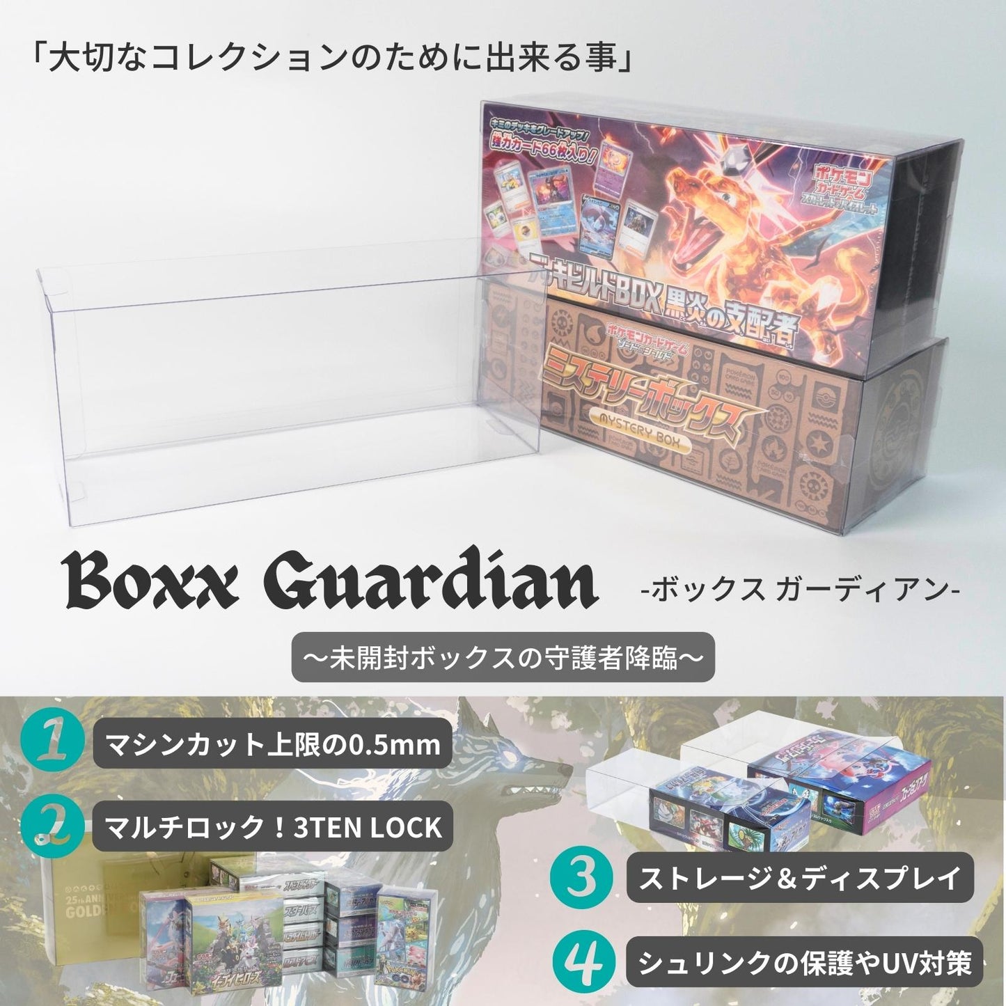EYESRAIL アイズレイル 未開封 BOX ケース 保管 保存 コンテナ ポケカ ローダー UVカット