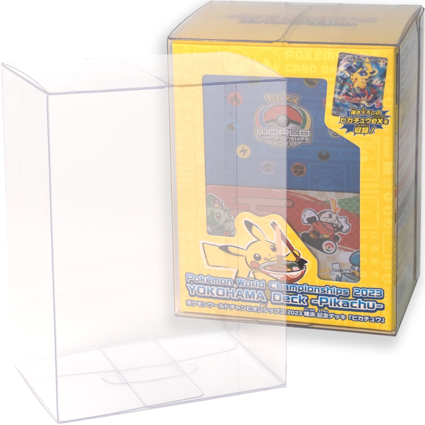 Boxx Guardian ポケモンカードBOX用 ポケモンワールドチャンピオンシップス2023横浜 記念デッキ サイズEYESRAIL アイズレイル 未開封 BOX ケース 保管 保存 コンテナ ポケカ ローダー UVカット