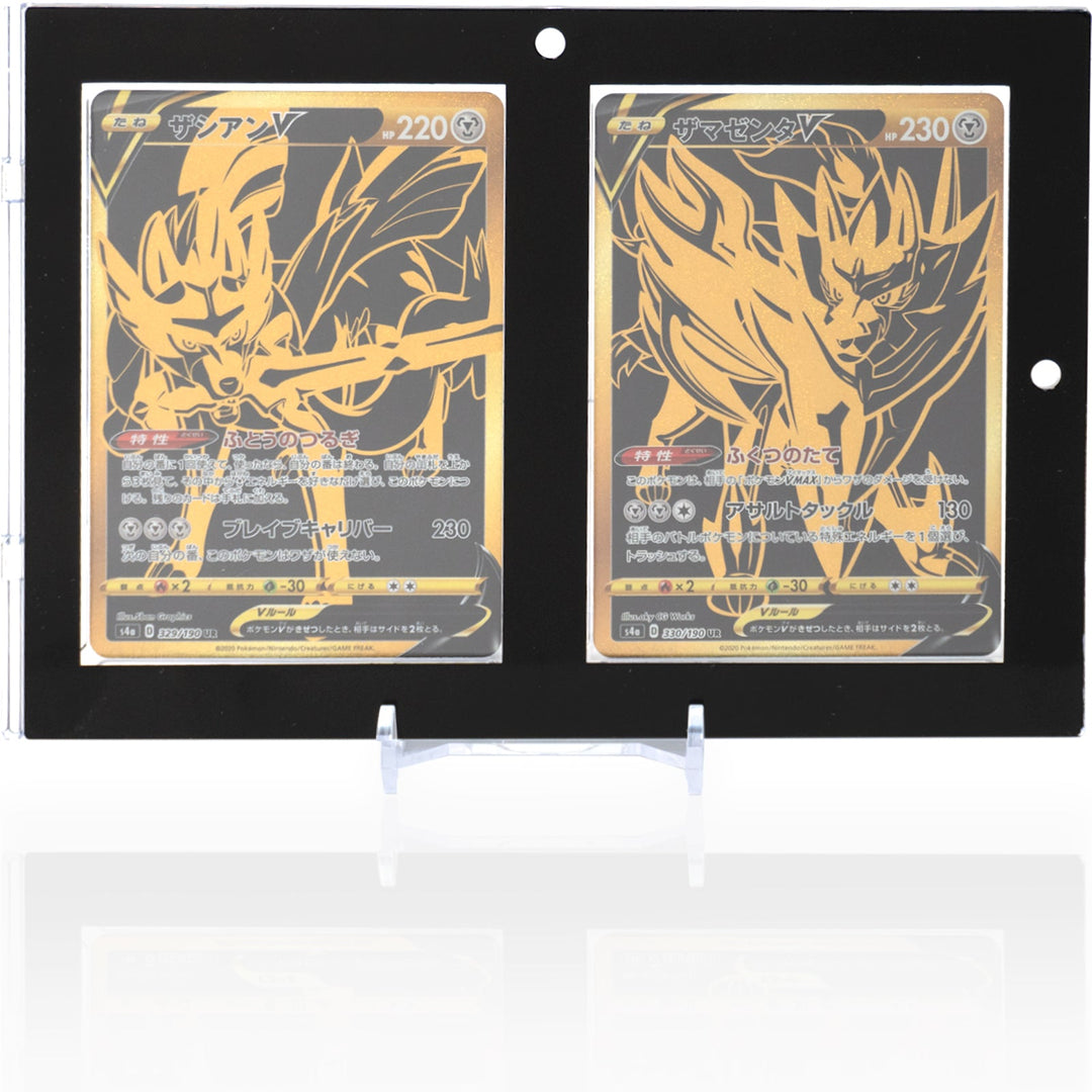 Card Guardian インナースリーブ付きの マグネットローダー漆黒二連 